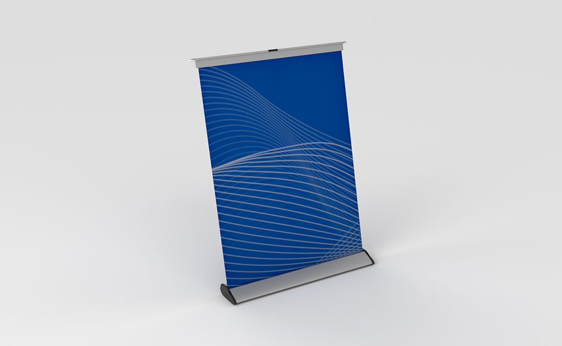 Exhibits Portables Tabletop Banner Stand 8x11