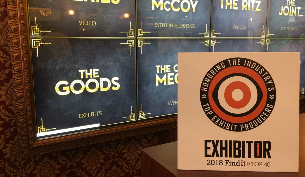 2020 Exhibits Named 2018 Find It – Top 40 by Exhibitor Media Group