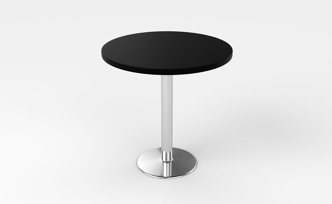Rentals Tables Cafe Table Black