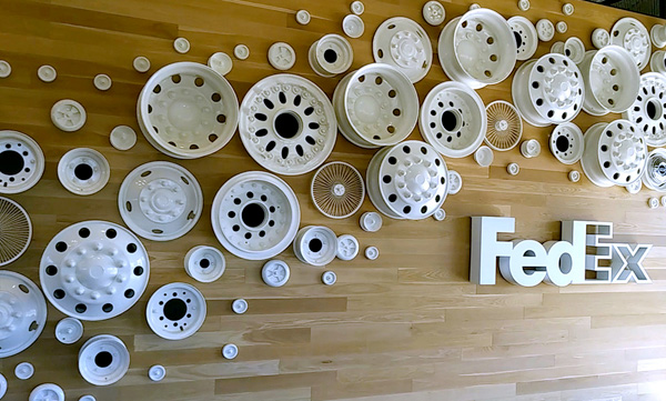 FedEx Wall