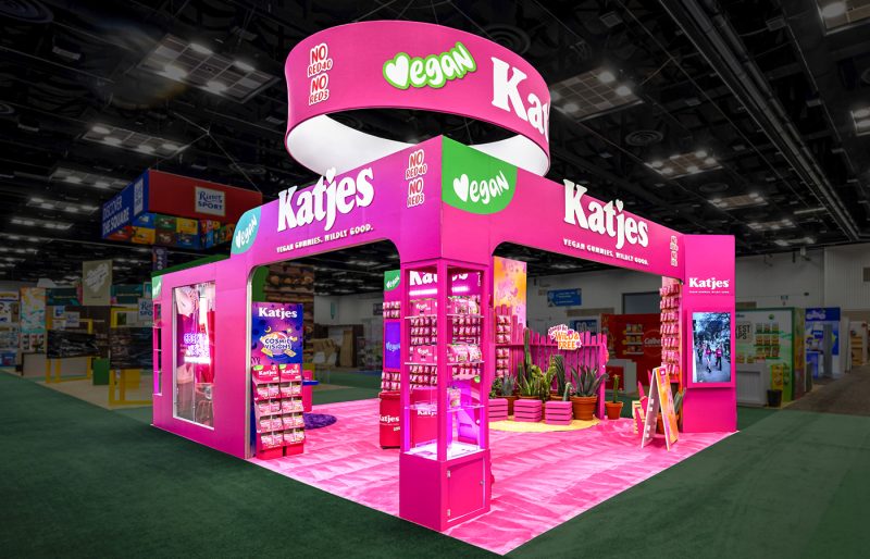 Katjes Sweet & Snacks 20x30 trade show exhibit booth by 2020 Exhibits