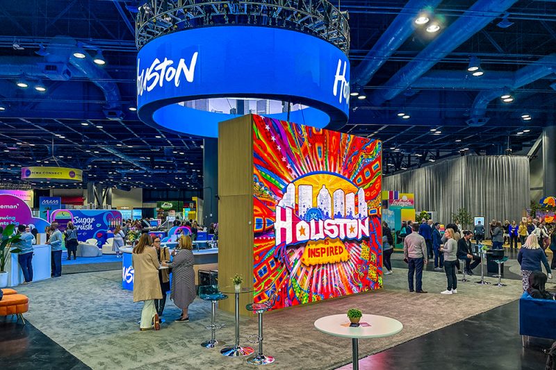 BEST OVERHEAD ELEMENT, SILVER: Houston First Corporation – PCMA Convening Leaders 2025