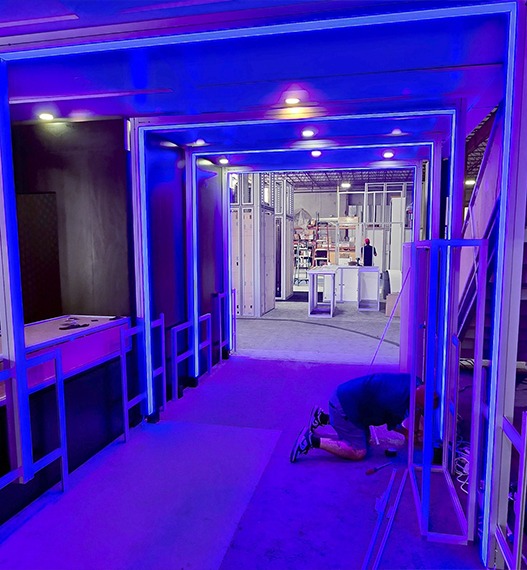 MegaCon - AC Pop Comics buildout1