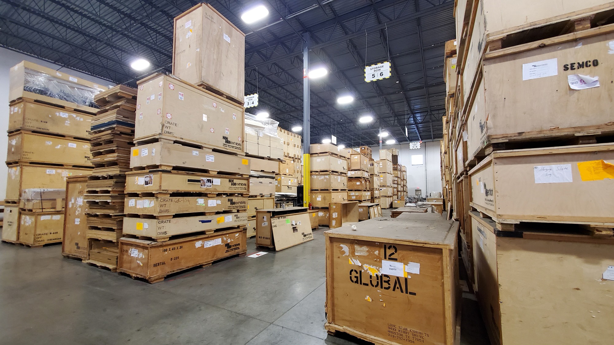2020 Exhibits Storage and Logistics